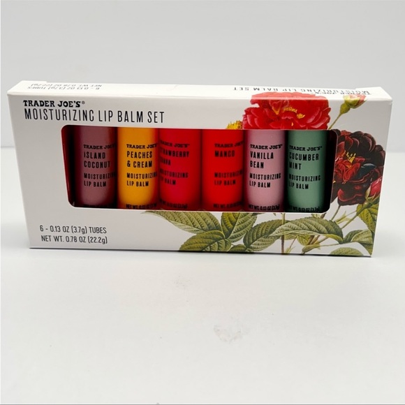 Trader Joe’s Makeup Trader Joes Moisturizing Lip Balm Set Poshmark